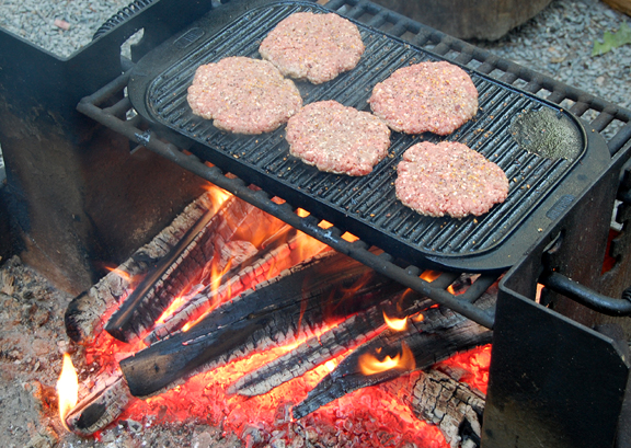 Cast iron 2025 griddle camping