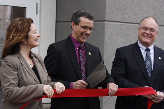 Ribbon cuttings and cleavers