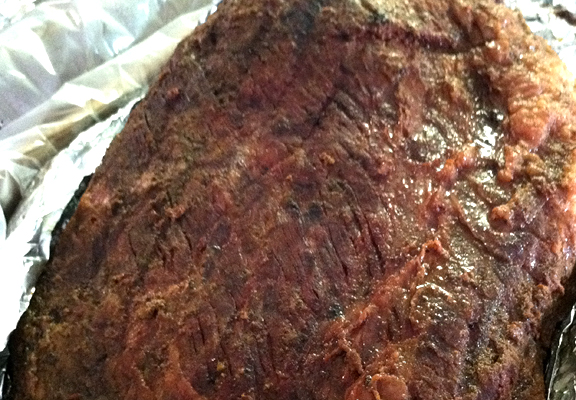 Barbecued brisket