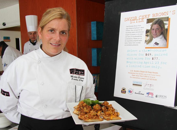 Chef Michelle Brown of Jag's Steak & Seafood, Cincinnati