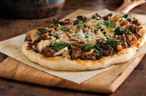 mushroom pizza