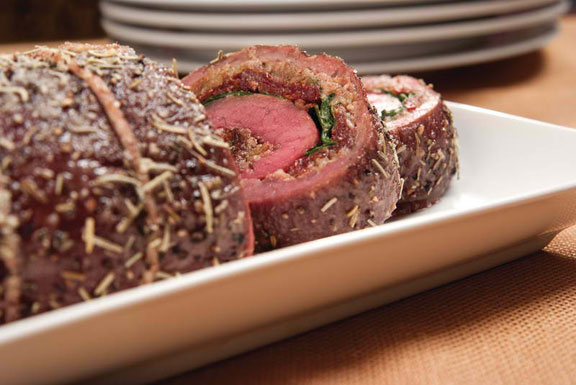 flank steak roulade