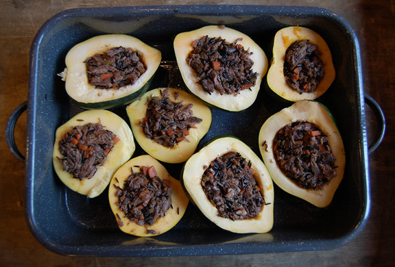 Stuffed Acorn Squash