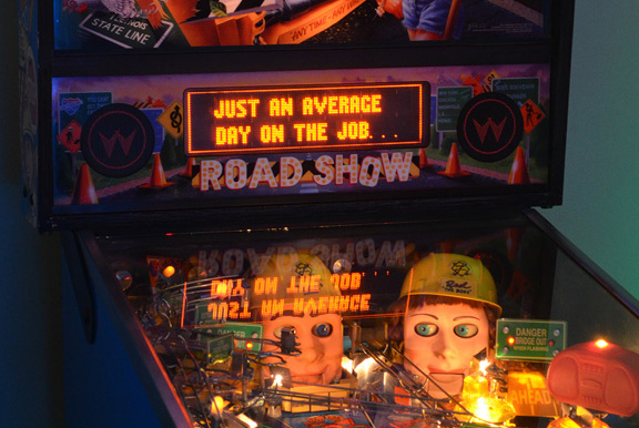 Road Show pinball game