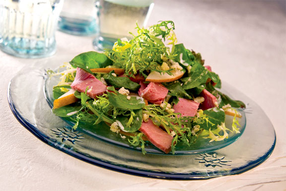 Roast Beef on Salad