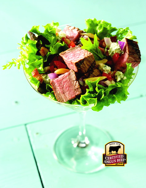 Steak Salad Martini