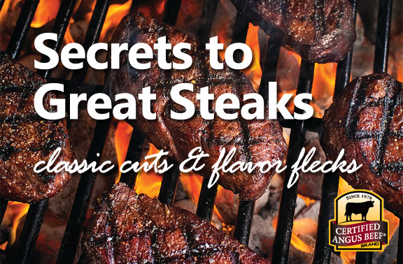 Steak Secrets: classic cuts and flavor flecks