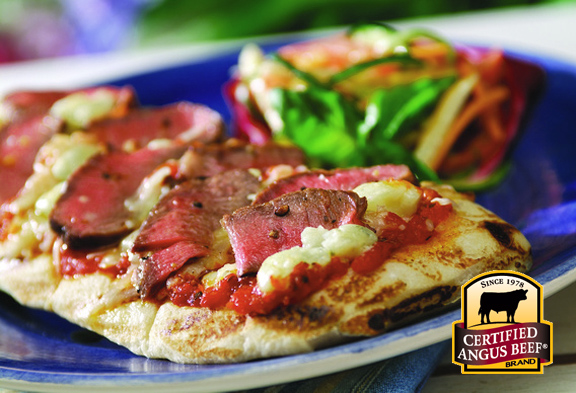 Sirloin Grilled Pizza