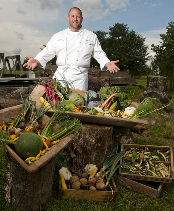 Chef Josh Moore of Volare Ristorante