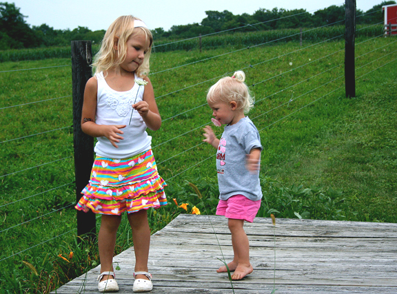 little farm girls