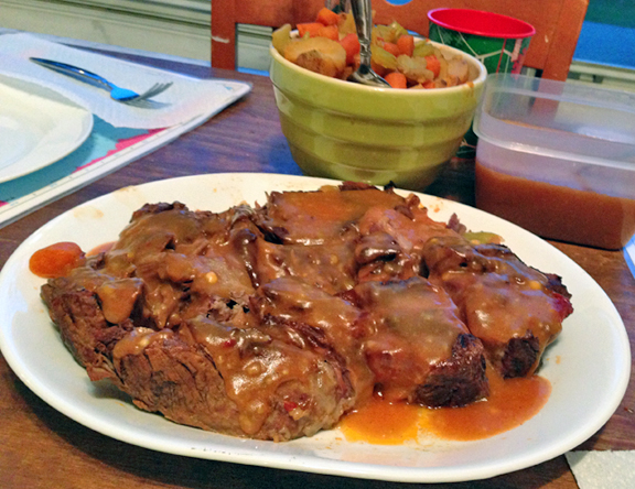 man-made chuck roast