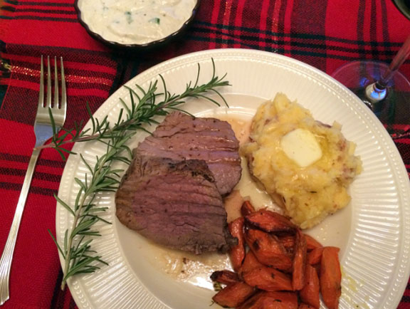 Tenderloin Roast with Horseradish Sauce