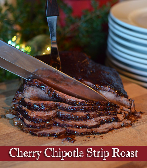 Cherry Chipotle Strip Roast