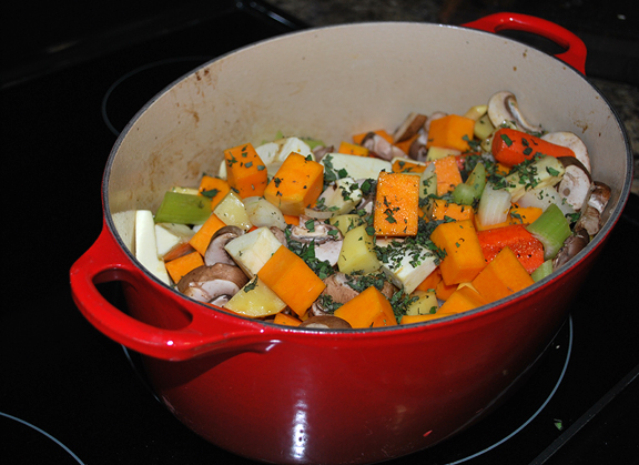 Sauteed veggies