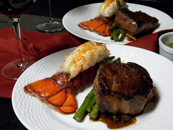 Surf and Turf – classic, elegant, simple