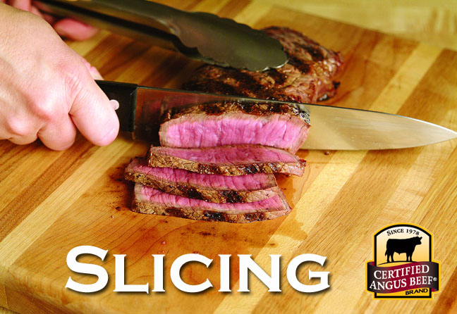 How to slice beef