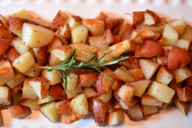 red potatoes with Rosemary