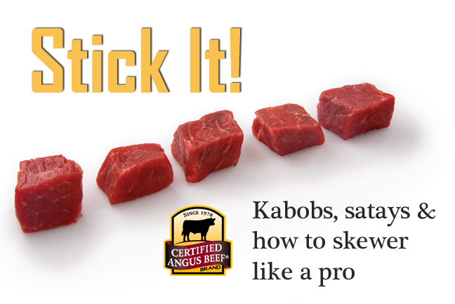 Kabobs, satays and how to skewer like a pro!