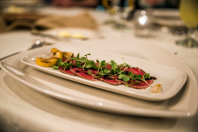 tartare and carpaccio