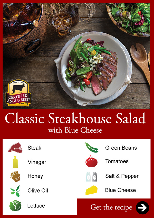 Classic Steakhouse Salad with Blue Cheese