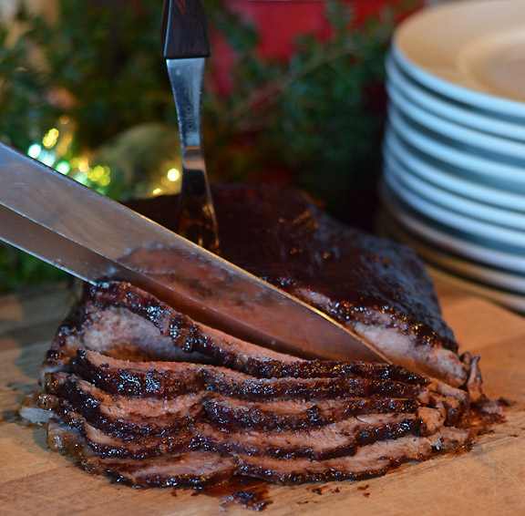 Cherry Chipotle Strip Roast