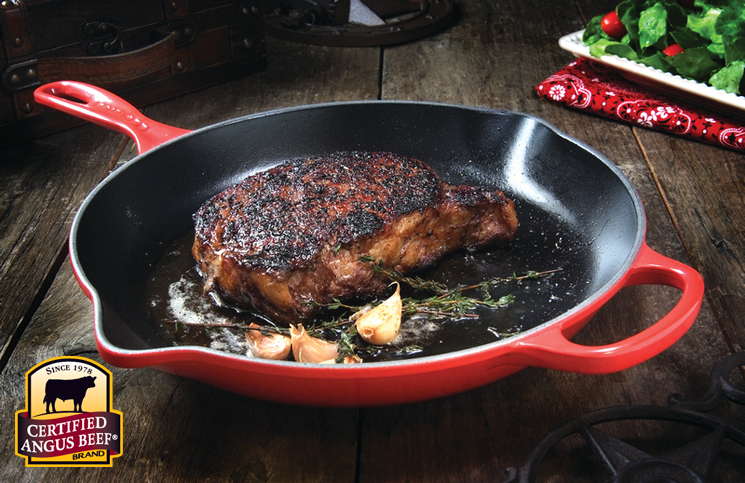 Pan-Seared Ribeye Steak