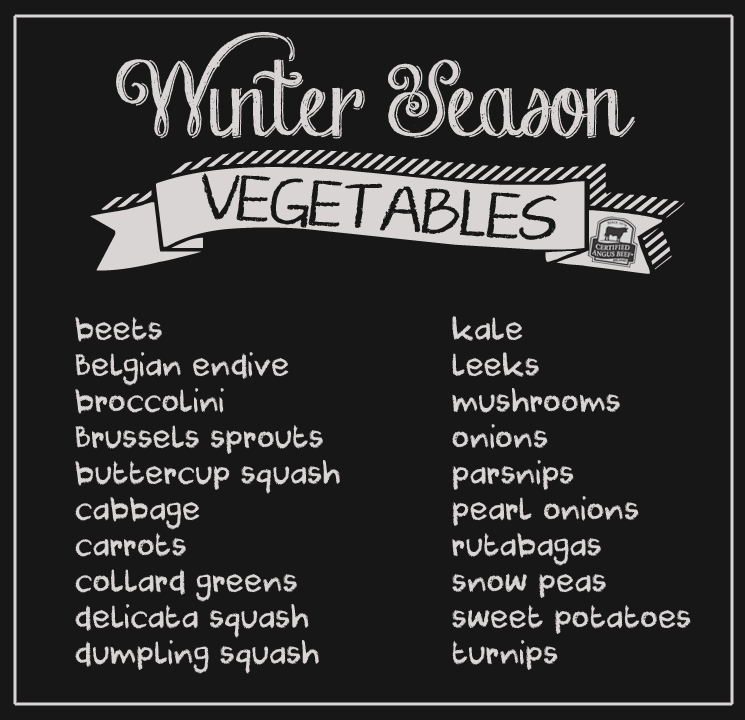 Winter Season Vegetables