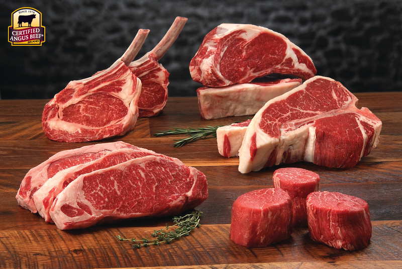 Certified Angus Beef brand steaks