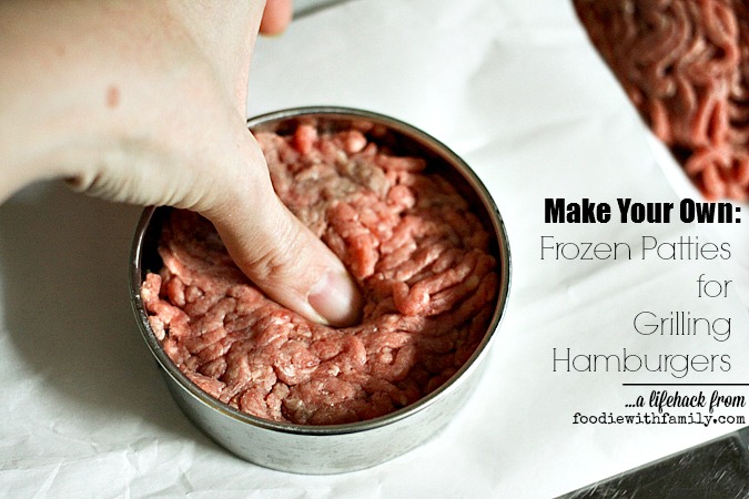 Make Your Own Frozen Burger Patties