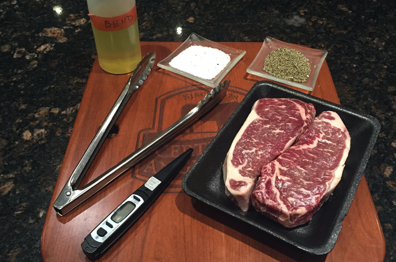 Make a perfect steak, step 1