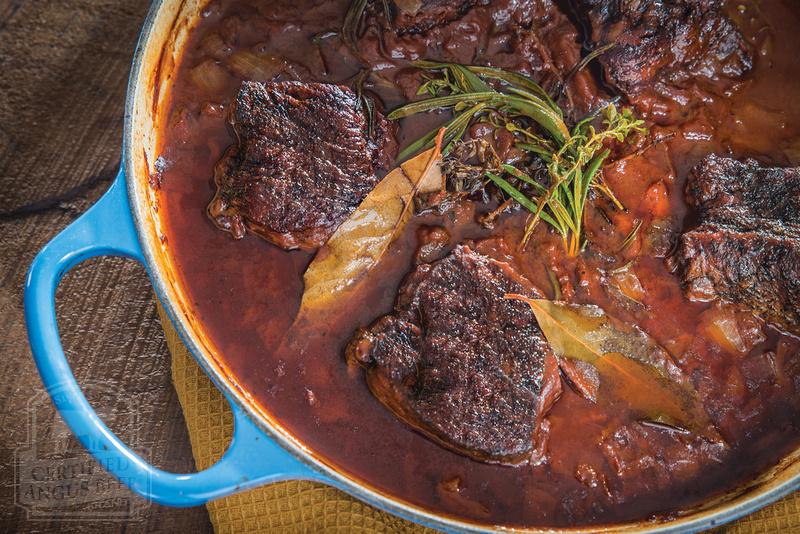 Fresh herbs complement steaks and other beef dishes.