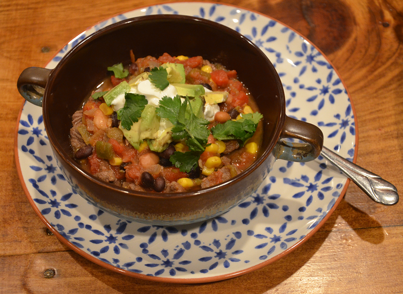 Southwestern Beef and Bean Stew is a quick and delicious weeknight family favorite!