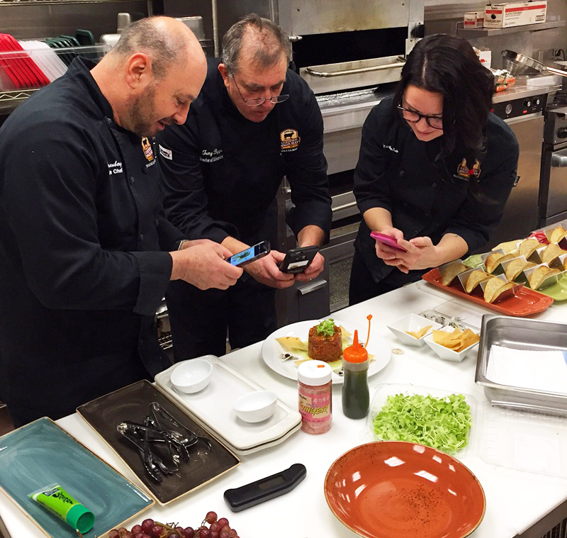 Chefs are encouraged to 'play' with food at the Certified Angus Beef Education & Culinary Center.