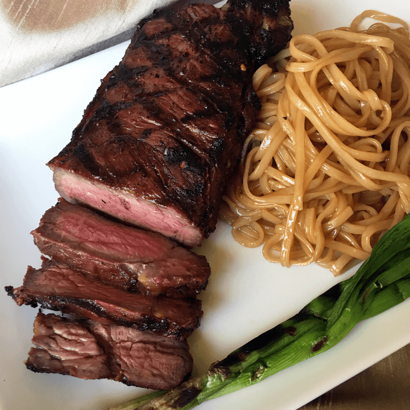 Garlic and Five Spice Steaks