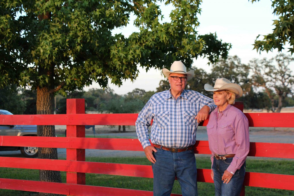 Mark and Abbie Nelson - on the road to great steaks.