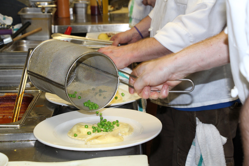 On the line at Volare Italian Ristorante in Louisville, Ky.