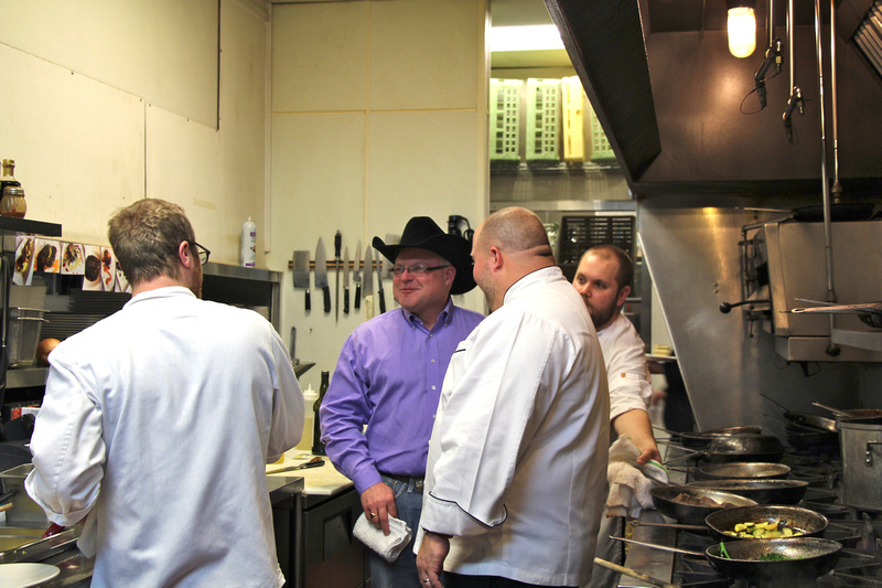 On the line at Volare Italian Ristorante in Louisville, Ky.