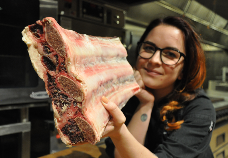 Dry-aged short ribs from the Certified Angus Beef Culinary Center.