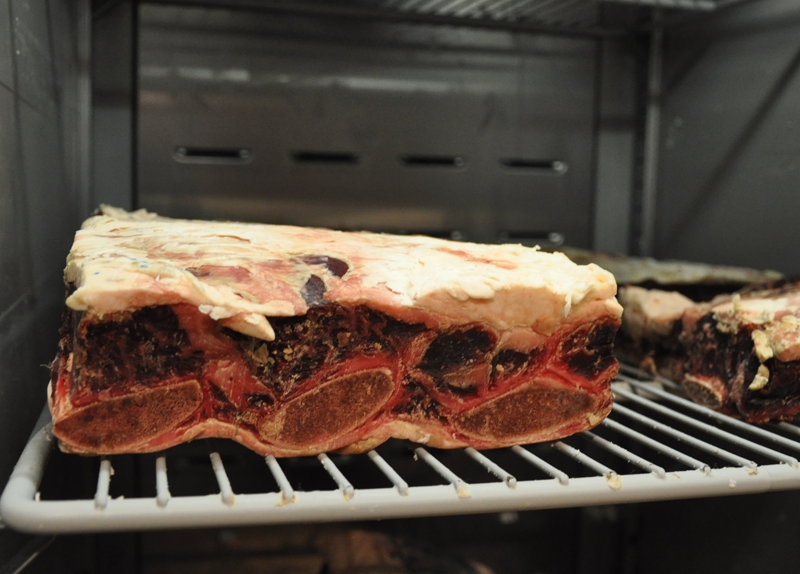 Dry-aged short ribs from the Certified Angus Beef Culinary Center.