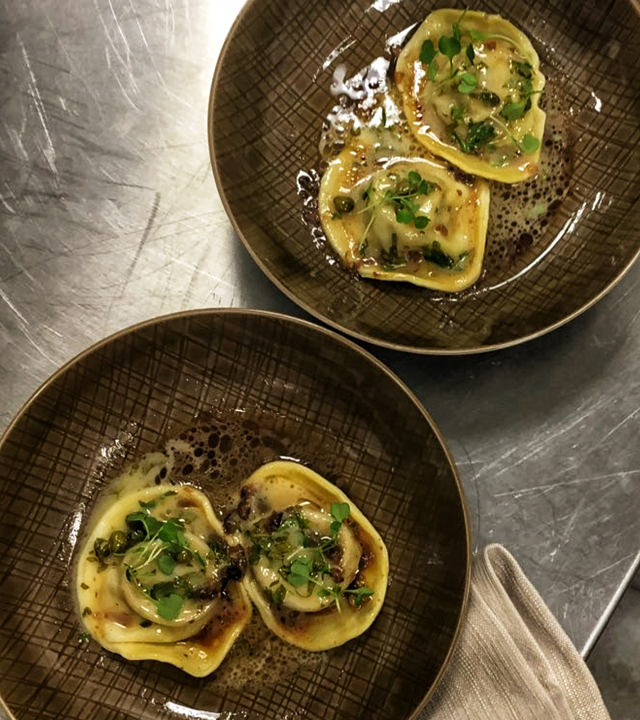 Chef Sean Brasel - Certified Angus Beef ® short rib ravioli